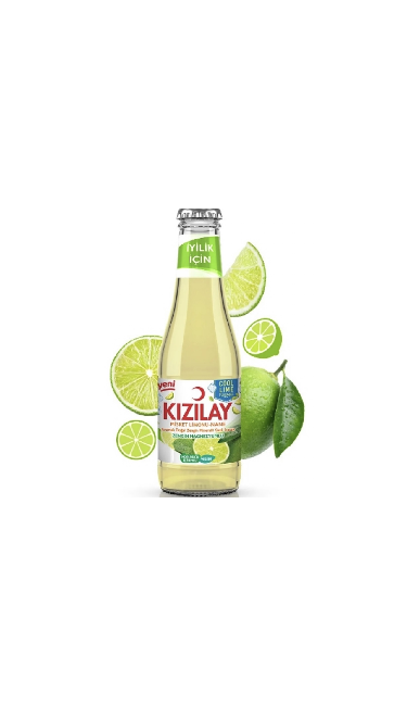 SODA MISKET LIMON NANE 200 ML X24 (eau gazeuse au citron vert menthe)