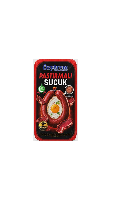 OZYOREM PASTIRMALI SUCUK 5x300G ( sucuk au pastrami )  4.99
