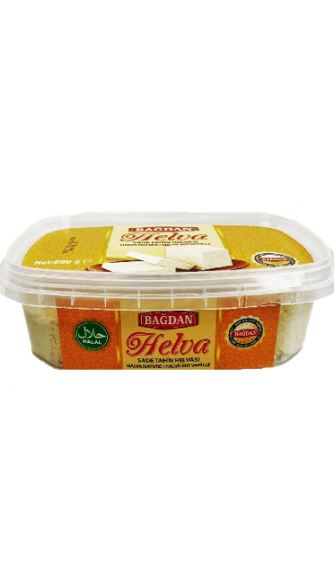 BAGDAN HELVA SADE 600GR (halva nature)