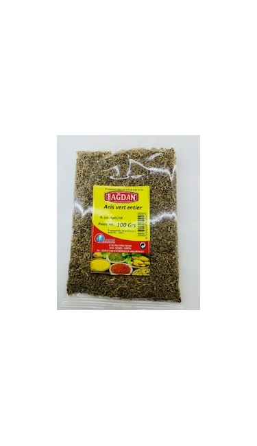 BAGDAN YESIL ANASON 100 GR (anis vert entier)