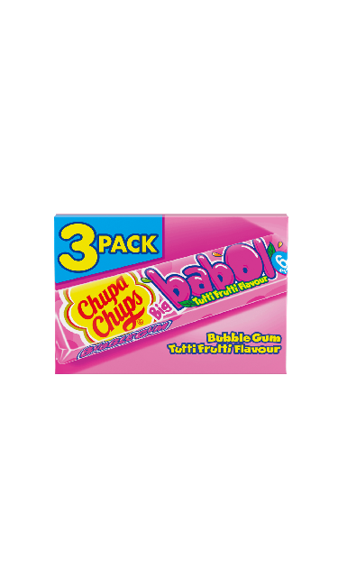 CHUPACHUPS BIGBABOL TUTTIFRUTTI X3
