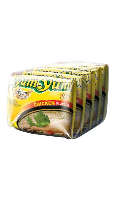 YUMYUM TAVUK AROMALI 5x60GR (nouilles poulets)*