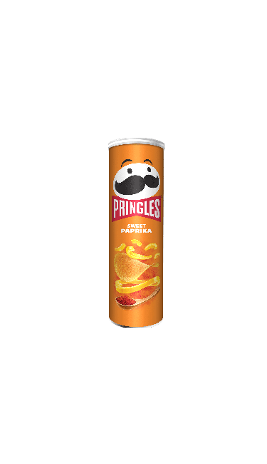 PRINGLES SWEET PAPRIKA 19X165GR