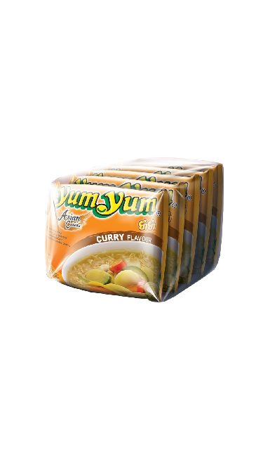 YUMYUM CURRY AROMALI 5x60GR (nouilles curry)