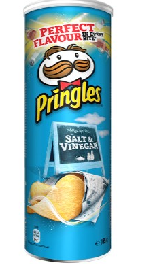 PRINGLES SIRKELI TUZLU (sel vinaigre) 19X165GR