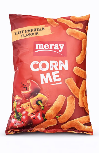 MERAY CHIPS CORN ME ACI PAPRIKA 12x100GR