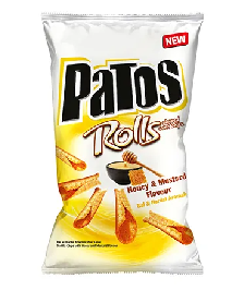 DOGUS PATOS ROLLS BAL HARDAL 24x109 gr (chips miel moutarde)